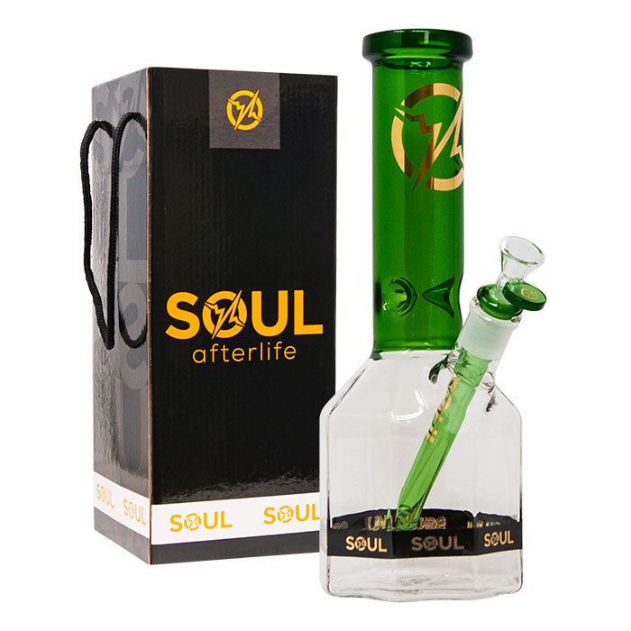 Afterlife Series 12 Inches Octagon Bong By Soul Glass Valley Hemp