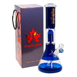 Open image in slideshow, Maple Glass Tree Percolator Bong 14 Inches
