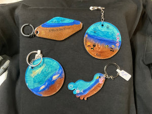 Open image in slideshow, Resin Penticton Keychains
