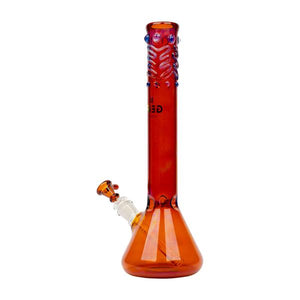 Open image in slideshow, GEAR Premium™ 14&quot; Tall Beaker Tube With Worked Top
