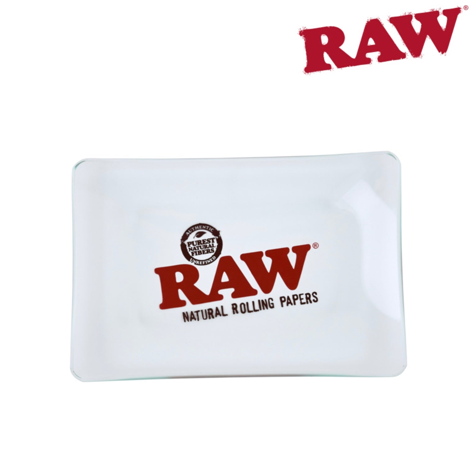 RAW Mini Glass Rolling Tray