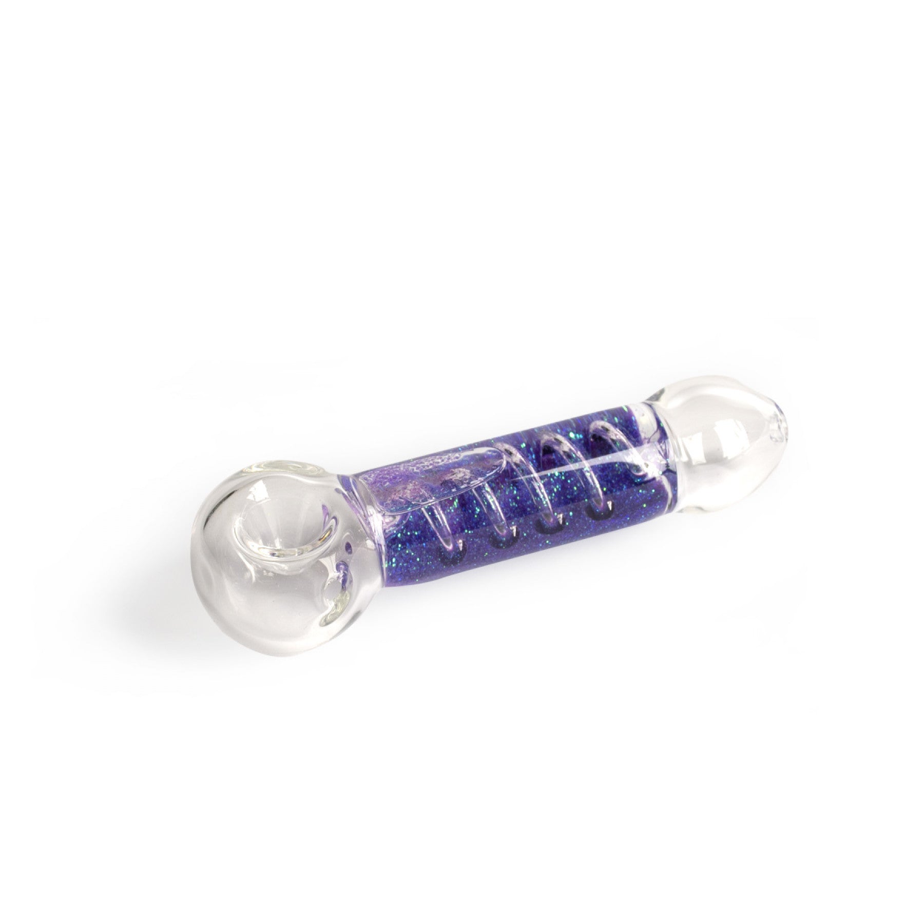 4.5" Sparkle Chiller Coil Hand Pipe