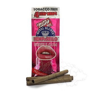 Hemparillo Tobacco-Free Hemp Wraps – Bubble Gum.