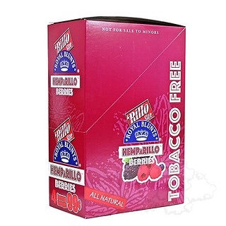 Hemparillo Tobacco-Free Hemp Wraps – Berries.