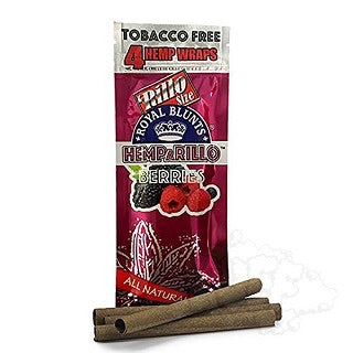 Hemparillo Tobacco-Free Hemp Wraps – Berries.