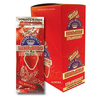 Hemparillo Tobacco-Free Hemp Wraps – Strawberry